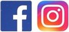 Logo facebook instagramm 100x47